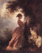Jean Honore Fragonard The Souvenir France oil painting artist